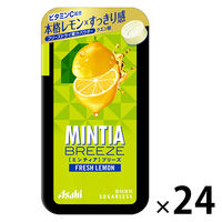 【セール】MINTIA（ミンティア）ブリーズ フレッシュレモン 1セット（24個） アサヒグループ食品 送料無料