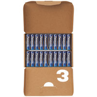 パナソニック アルカリ乾電池エボルタネオ 単3形 シュリンク（個包装）なし紙箱入 1箱（20本入） オリジナル