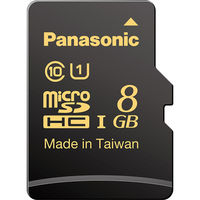 パナソニック 8GB ドラレコ向け microSDカード SDHC UHS-I RP-SMHA08GJK