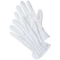 純綿スベリ止め付きスムス手袋 LLサイズ 白 1袋 (5双入) 川西工業