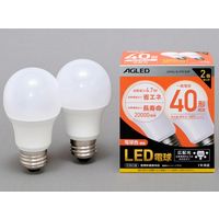 アイリスオーヤマ LED電球 E26 広配光 40形相当 電球色 LDA5L-G-4T6-E2P（直送品）