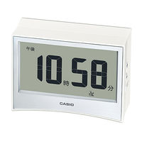 CASIO（カシオ）置き時計 [電波 アラーム 温湿度 カレンダー] 96×36×71mm DQD-S01J-7JF 1個