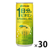 伊藤園 1日分のビタミン スパークリング 250ml 1箱（30缶入）