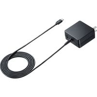 サンワサプライ USB Power Delivery対応AC充電器（PD60W・TypeCケーブル一体型） ACA-PD65BK 1個