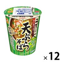 カップ麺 うまいつゆ 塩分30%オフ 天ぷらそば 72g 1セット（12個） 東洋水産