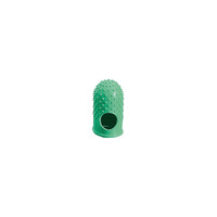 コクヨ（KOKUYO） 穴あき指サック 抗菌仕様 小 グリーン メク-7 1セット（20個入）（直送品）