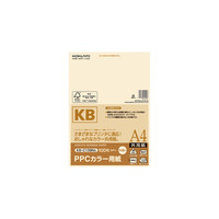 コクヨ PPCカラー用紙（共用紙）（FSC認証） A4 100枚入 1セット（300枚：100枚×3袋） 64g平米 アイボリ KB-C139NS（直送品）