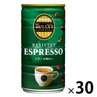 【缶コーヒー】伊藤園 タリーズコーヒー BARISTA'S ESPRESSO （バリスタズエスプレッソ） 180g 1箱（30缶入）