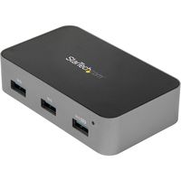 StarTech.com 4ポートUSB Type-Cハブ 10Gbps 4x USB-A 専用ACアダプタ付属 HB31C4AS 1個（直送品）