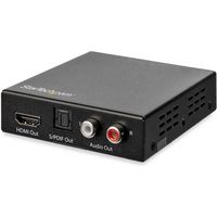 HDMIデジタルオーディオ音声分離器 4K/60Hz対応 HDR HDMI/Toslink光デジタル/RCAサウンド対応 HD202A（直送品）