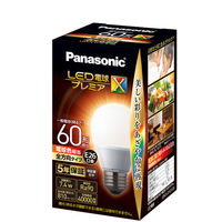 パナソニック LED電球 プレミアＸ 一般電球タイプ（E26口金） 60W形 全配光 電球色 LDA7L-D-G/S/Z6（わけあり品）