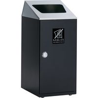 テラモト ニートＳＬＦ 屋内用ゴミ箱 ステンレス もえないゴミ用 47.5L 1台