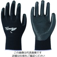 東和コーポレーション トワロン ニトリル背抜き手袋 パワーグラブZERO3双組 ブラック L （3双入） 993-L 195-0938（直送品）