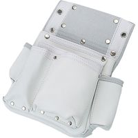 コヅチ 釘袋サイドポケット付 白 SH-502 1個（直送品）