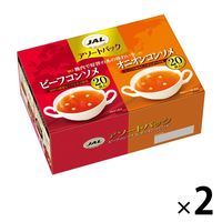 明治 JALスープアソートパック　1セット（80食：40食入×2箱）
