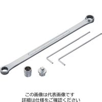 京都機械工具 ベルト交換用レンチセット（スズキダブルテンショナー ATE1055 1組（直送品）