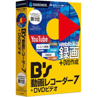 ソースネクスト B's 動画レコーダー 7+DVDビデオ 0000290150 1個