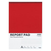 プラス レポートパッド RE-250A A4 A罫　10冊 _ 1パック（直送品）