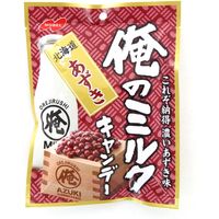 ノーベル製菓 俺のミルクキャンディー 北海道あずき 4902124681393 80G×12個（直送品）