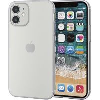 iPhone12miniケースカバー 耐衝撃 TPU FORTIMO(R) クリア 透明 黄ばみにくい クリア PM-A20AUCT2CRエレコム1個（直送品）