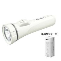 パナソニック（Panasonic） LEDライト（懐中電灯） BFーBG41MーW 紙箱包装（乾電池セット）