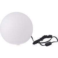 不二貿易 ボール型ランプ LED-E26W40 幅200×奥行200×高さ200mm ホワイト 66806 1個（直送品）