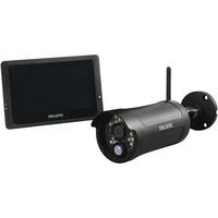 デルカテック ワイヤレスフルHDカメラ 7インチモニターセット マイク内蔵 WSS7M2C DXアンテナ 1個（直送品）