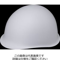 因幡電機産業（INABA） ヘルメット（MP・グロスツヤ無し）SS-101MW-JP SS-101MW-JP シロ 1個（直送品）