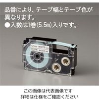 ネームランド テープ 幅12mm 白ラベル(黒文字) EA761DR-412 1セット（5個入） カシオ（直送品）