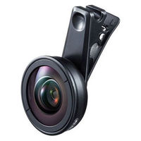 サンワサプライ ノートPCカメラ用広角レンズ CMS-LENS1BK 1個