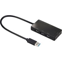 サンワサプライ HDMIポート搭載 USB3.2Gen1 3ポートハブ USB-3H332BK 1個