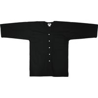 【和装小物・祭り用品】東京いろは ダボシャツ 黒 小(S)サイズ 2563238001 1着（直送品）