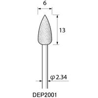 アルゴファイルジャパン（ARGOFILE） ダイヤエコノミー2（電着ダイヤモンドポイント） 2個 DEP2001（直送品）