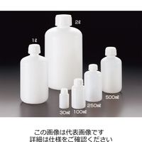 サンプラテック（SANPLATEC） PE細口瓶 100ml ※ケース販売（200本入り） 02062c 1箱（200個）（直送品）