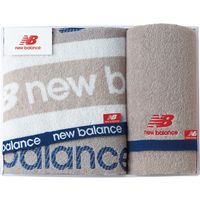 【ギフト包装】 newbalance ニューバランス バス・スポーツタオルセット 21-7525-068 1個（直送品）