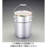 エスコ（esco） 20L ペール缶（バンドタイプ/耐食・耐薬品性/SUS） 1缶