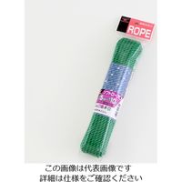 高木綱業 ソフトロープ 緑 22-1235 1セット（100m：10m×10個）（直送品）