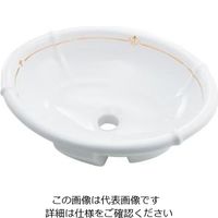 カクダイ 丸型洗面器 #LY-493209-G 1個（直送品）