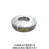 富士電線工業 低圧配電用ケーブル VV-F 2.0MMX4C100M 1巻（100m）（直送品）