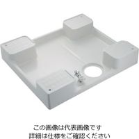 カクダイ 洗濯機用防水パン（水栓つき） 426-502K-W 1個（直送品）