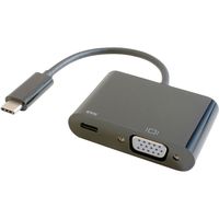 GOPPA USB Type-C VGA変換アダプター（PD充電対応） GP-CV15H