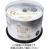 リーダーメディアテクノ ブランクメディアディスク CD-R 50枚入 L-CD50P 1パック（50枚） 3-664-11（直送品）