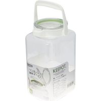 岩崎工業 食品保存容器 キーポット ホワイトグリーン