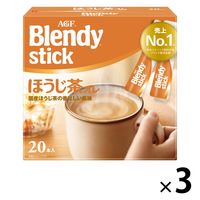 【スティック飲料】味の素AGF ブレンディ スティック ほうじ茶オレ 1セット（60本：20本入×3箱）