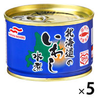 マルハニチロ 北海道のいわし水煮 1セット（5缶）