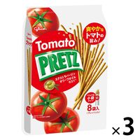 江崎グリコ プリッツ 熟トマト 9袋入 1セット（3個）