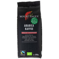 【コーヒー粉】MIE PROJECT マウントハーゲン オーガニック フェアトレード カフェインレス ロースト＆グラウンド コーヒー 1袋（250g）