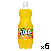 【炭酸飲料】 ファンタオレンジ 1.5L 1箱（6本入）