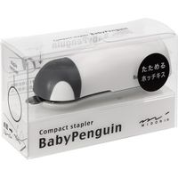 ベビーペンギン ホッチキス 白 49857006 1セット（2個） デザインフィル（直送品）
