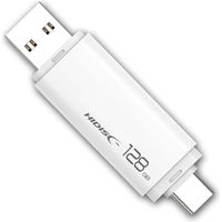 磁気研究所 USB3.2 Type-Cメモリ-Type-Aコネクタ搭載　キャップ式128GB HDUF134C128G3C 1個（直送品）